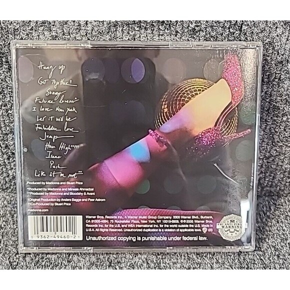 Vintage Confessions on a Dance Floor  Madonna CD 2005 Warner Records - Picture 2 of 5